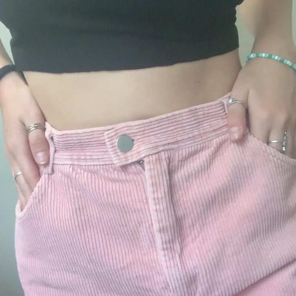 KENDALL & KYLIE blush pink skirt
